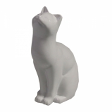 713384 Фигура декоративная "Кошка" (белая) L6.5W4H9 (1-12)