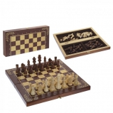 712959 Игра настольная Шахматы "Византия", L39 W19,5 H4,5 см,(б/инд.уп)