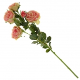 749008 Цветок искусственный "Роза", L12 W12 H75 см