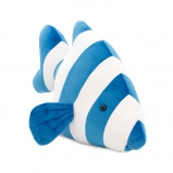 OT7014B Рыба полосатая синяя 30*38*12