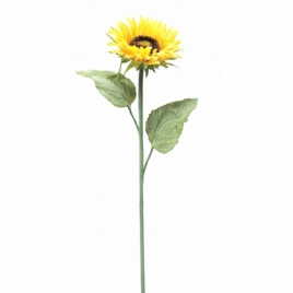 242904 Искусственный цветок "Подсолнух", 77см (без инд.упаковки)