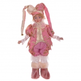 743883 Игрушка набивная "Клоун" (музыкальный) , с колпаком  L17 W13 H47 см, без колпака H41 см