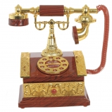 758722 Шкатулка декоративная "Телефон" (с музыкой), L22 W13 H20 см