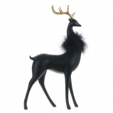 763219 Фигурка декоративная "Олень", L21 W7 H40 см