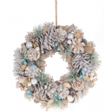 761661 Изделие декоративное "Венок", L34 W8 H34 см