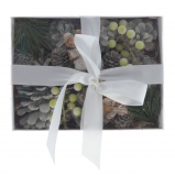 776490 Изделие декоративное "Новогодняя композиция", L20 W15 H9 см