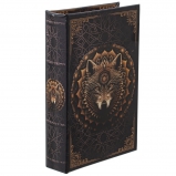 804189 Шкатулка-книга с замком, L16 W5 H24 см