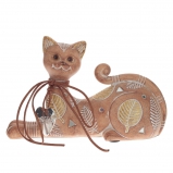 797866 Фигурка декоративная "Кошка", L20 W6 H13 см