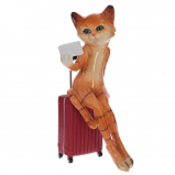 804969 Фигурка декоративная "Кошка", L8 W8 H16,5 см