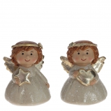 806602 Фигурка декоративная "Ангел", L5 W5 H6,5 см, 2в., 12 шт/бл