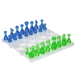 817710 Игра настольная 2 в 1 (шахматы, шашки), L26 W26 H5 см