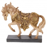 822803 Фигурка декоративная "Лошадь", L21 W6 H21 см