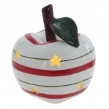 821520 Фигурка декоративная с подсветкой (LR44x2) "Яблоко", L9,5 W9,5 H11 см