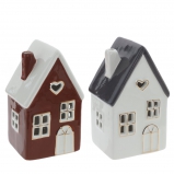 821525 Изделие декоративное "Домик" с подсветкой (LR44x2), L8,5 W7 H14 см, 2в.