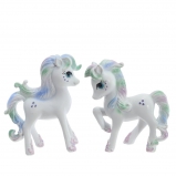 824209 Фигурка декоративная "Лошадка", L7 W2,5 H7,5 см, 2в.