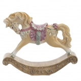 826248 Фигурка декоративная "Лошадка-качалка", L11 W2,5 H9 см