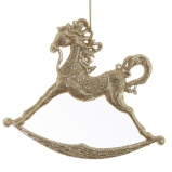 823761 Украшение новогоднее "Лошадка",L14 W1 H12 см