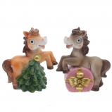 821414 Копилка "Лошадка", L9 W5,5 H10,5 см, 2в.