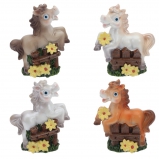 821420 Фигурка декоративная "Лошадка", L6 W3 H6,5 см, 4в.