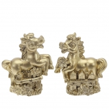 821438 Фигурка декоративная "Лошадка", L5,5 W3 H6,5 см, 2в.