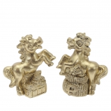 821439 Фигурка декоративная "Лошадка", L6 W3 H6,5 см, 2в.