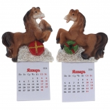 823355 Магнит "Лошадка" с календарем", L6 W1,5 H11 см, 2в.