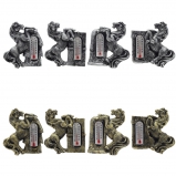 823388 Магнит "Лошадка" с термометром, L5 W1,5 H5,5 см, 8в.