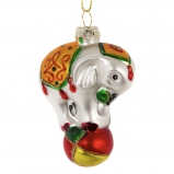 822448 Украшение новогоднее "Слон", L6,5 W4 H8 см