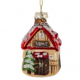 822459 Украшение новогоднее "Домик", L5 W5,5 H9 см