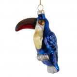 822463 Украшение новогоднее "Птица Тукан", L6,5 W4 H11 см