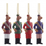 821704 Фигурка декоративная подвесная "Лошадь", L2,5 W2 H9 см, 4в.