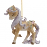 824218 Фигурка декоративная подвесная "Лошадка", L7,5 W2 H8,5 см