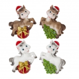 826206 Копилка "Лошадка",  L12 W5 H13 см, 4в.