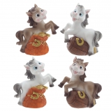 826210 Копилка "Лошадка", L12 W6 H13 см, 4в.