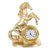 826509 Фигурка декоративная "Лошадь" с часами (LR41x1), L8,5 W5 H12 см