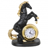 826632 Фигурка декоративная "Лошадь" с часами (LR41x1), L8,5 W5 H12 см