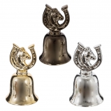 823542 Колокольчик фарфоровый "Лошадь", L6,5 W6,5 H11 см, 3в.