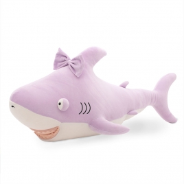 OT5008/35 Игрушка мягконабивная "Акула девочка", L35 W12 H13 см